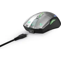 uRage Reaper 515 Illuminated Gaming Mouse schwarz/transparent, USB Typ-A Optisch 12000 DPI