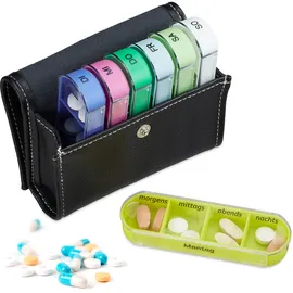 Relaxdays 10037981 Medikamenten-Organisator