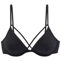 LASCANA Bügel-Bikini-Top Damen schwarz Gr.38 Cup B