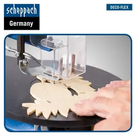 SCHEPPACH Dekupiersäge SET 64 tlg Werkzeugset 60 Sägeblätter DECO-FLEX |