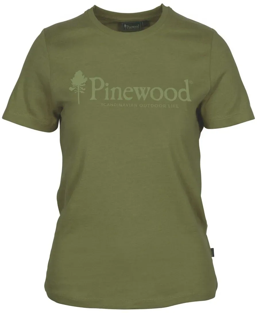 Pinewood Outdoor Life Women T-shirt pine green (759) XL