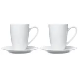 Ritzenhoff & Breker Bianco Latte Macchiato Gläser 4er Set Geschirr