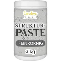 Creative Deco Strukturpaste 2 kg Grau