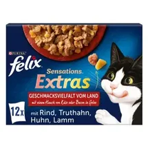 FELIX Extras Gelees Geschmacksvielfalt vom Land 12 x 85 g