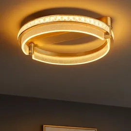 GLOBO Deckenleuchte 1 x LED dimmbar gold