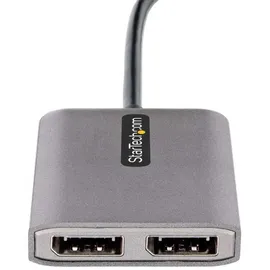 Startech USB-C MST Hub, Dual 5K 60Hz DP, HDR, nur Windows, 30cm Kabel