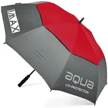 Big MAX I-Dry Aqua Golf Regenschirm mit UV Schutz - 100% Wasserdicht (Rot) - Klein