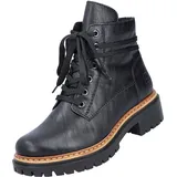 Rieker Schnürstiefel in schwarz, | Gr.: 42
