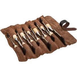 Kirschen Stechbeitelsatz in Ledertasche 12-tlg.