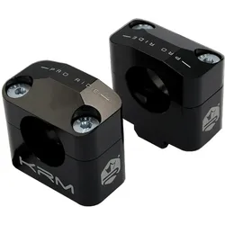 Lenkerklemmen 28mm KRM schwarz