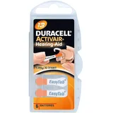 60x Duracell Activair Typ 13 Orange Hörgerätebatterien