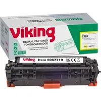 Viking 718 Kompatibel Canon Tonerkartusche Gelb