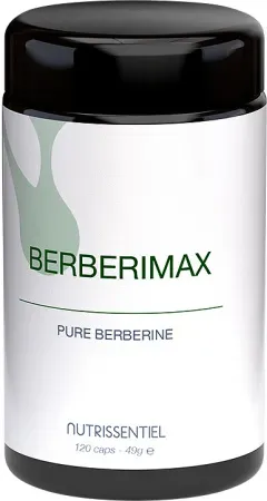 Nutrissentiel Berberimax Pure Berberine 250mg Nahrungsergänzungsmittel 120 Kapseln