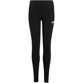adidas Essentials Leggings, black/white 7-8 Years