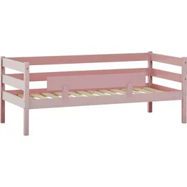 Hoppekids Jugendbett ECO Comfort 70 x 160 cm Kiefer massiv rosa