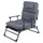 Lex 2in1 Klappliege 200 x 66 x 29 cm Grau