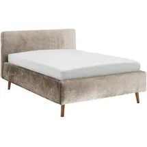 Meise Möbel Polsterbett Mattis - beige ¦ Maße (cm): B: 161 H: 105