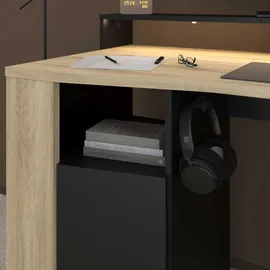 Parisot Schreibtisch Meta 1 schwarz