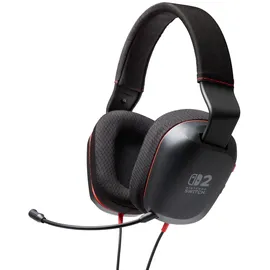 PowerA Kabelgebundenes PowerA-Stereo-Headset für Nintendo Switch 2 – Schwarz
