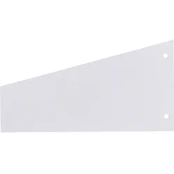 herlitz SoldanPlus Trapez-Trennstreifen, weiß