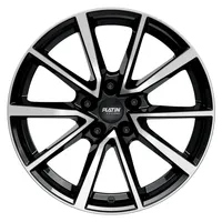 Platin P95 D-SCHWARZ FR.POL Alufelge 16 Zoll ET46 5x112