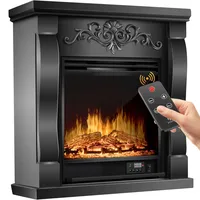 Kesser KESSER® Elektrokamin Standkamin - Kamin elektrisch mit LED