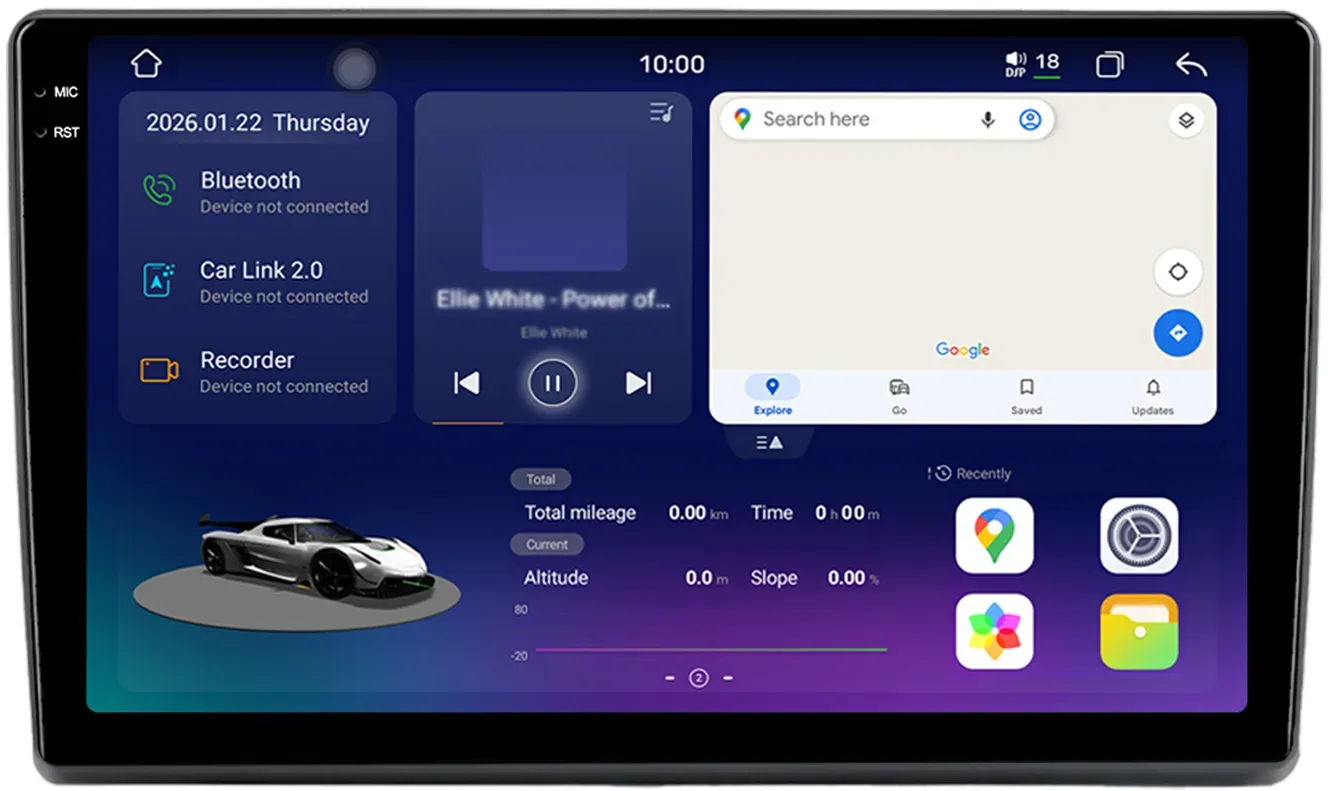 Junsun 2K-Display Radio für Citroen Berlingo Peugeot Partner CarPlay Android Auto Bluetooth Navi - 6+128GB