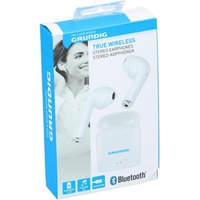 GRUNDIG Kabellose Kopfhörer, Bluetooth Kopfhörer, In-Ear-Kopfhörer, 400 mAh Weiß