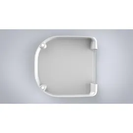 Vigour DERBY Urinal Zulauf verdeckt mit SoftClose Deckel, Ablaufgarnitur und Zulaufgarnitur