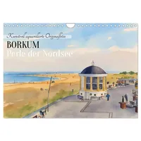 Calvendo BORKUM Perle der Nordsee (Wandkalender 2026 DIN A4