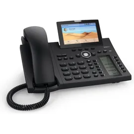 Snom D385 VoIP Telefon schwarz