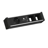 Bachmann Steckdosenleiste VENID 0,20 m Schwarz 4 St.