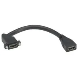 Hager HDMI-Kabel GMDSHDMI Buchse-Buchse 2 m Schwarz