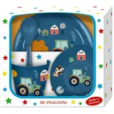 Coppenrath Verlag Geschirr Geschenkset Traktor Ed. 2 - Wenn ich mal groß bin