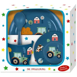 Coppenrath Verlag Geschirr Geschenkset Traktor Ed. 2 - Wenn ich mal groß bin