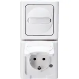Kopp Schuko-Steckdose 2-fach Weiß 1 St.
