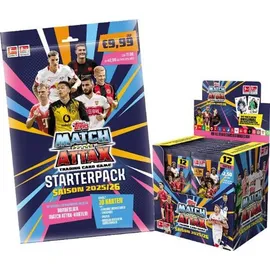 Topps Match Attax Bundesliga 2025/26 Display mit 36 Boostern