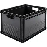 KEEEPER Transportbox, 60 x 40 x 32 cm, 64 l, Robert, Graphit Grau
