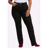 sheego Jeans in black denim | Gr.: 50