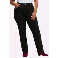sheego Jeans in black denim | Gr.: 50