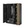 lookway Drehtürenschrank NELA 155 x 200 x 51 cm Grau