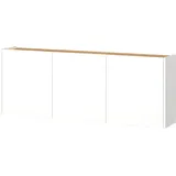 Germania GW-Libbiano 138 x 52 x 25 cm weiß / weiß