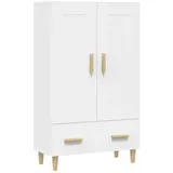 vidaXL Highboard Weiß 70x31x115 cm Holzwerkstoff