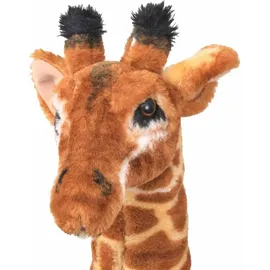 vidaXL Giraffe Plüschtier 85 cm Braun/Gelb