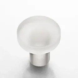 Design Möbelknauf matt 30mm, kristall matt