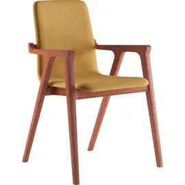 Home Affaire Armlehnstuhl AXA Polyester gelb