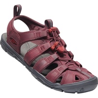 Keen Clearwater CNX Leather Sandale rot