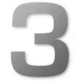 Keilbach Hausnummer Edelstahl (8 cm) – 3
