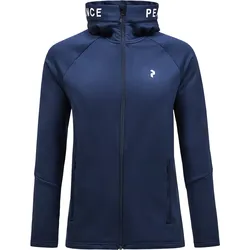 PEAK PERFORMANCE M Rider Zip Hood-BLUE SHADOW-BLUE SHADOW BLUE SHADOW/BLUE SHADOW/ - L