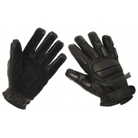 Max Fuchs MFH Lederhandschuhe Lederhandschuhe, Protect, schwarz, schnitthemmend schwarz